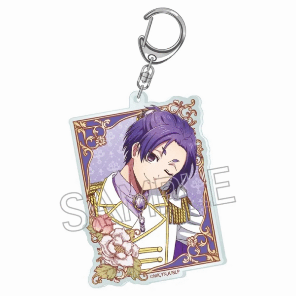 《藍色監獄》玉座第3彈-對決 復古鑰匙扣-御影玲王