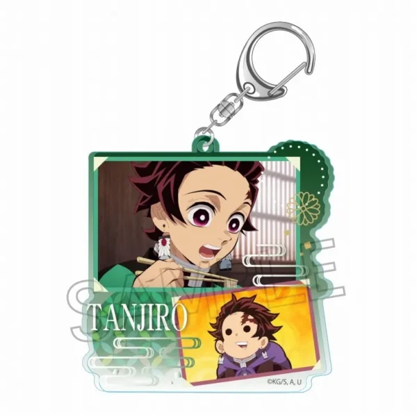 《鬼灭之刃》拼贴画钥匙扣-灶门炭治郎